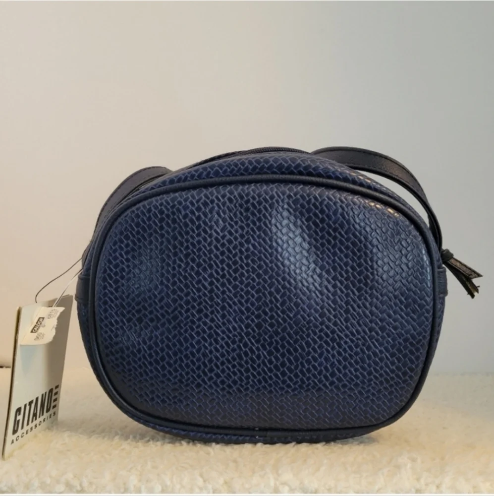 GITANO VINTAGE Blue Shoulder Crossbody Bag